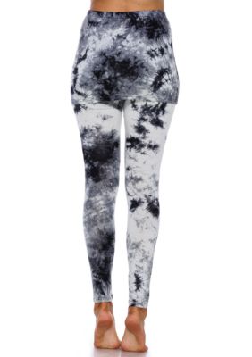 Women's Tie Dye Skirted Leggings