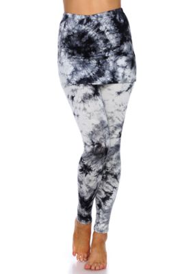 Women's Tie Dye Skirted Leggings