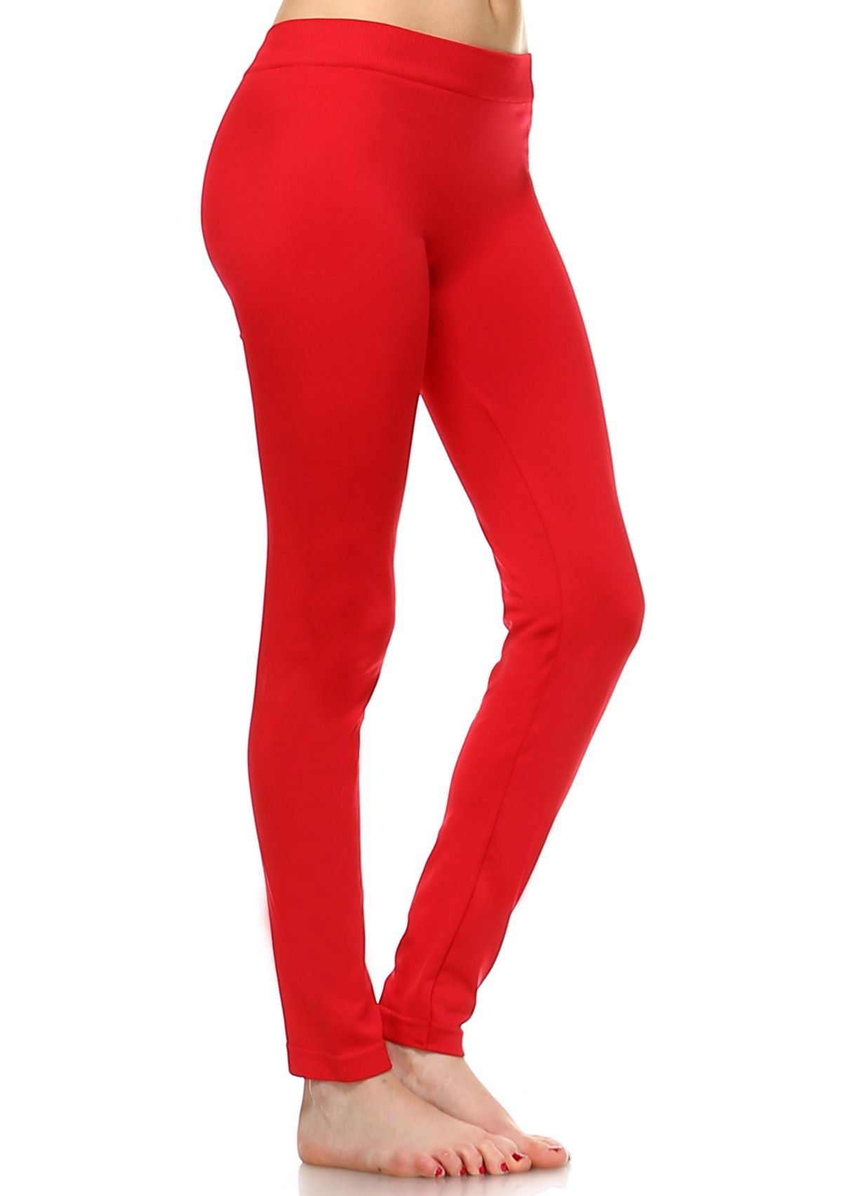 Womens Solid Leggings