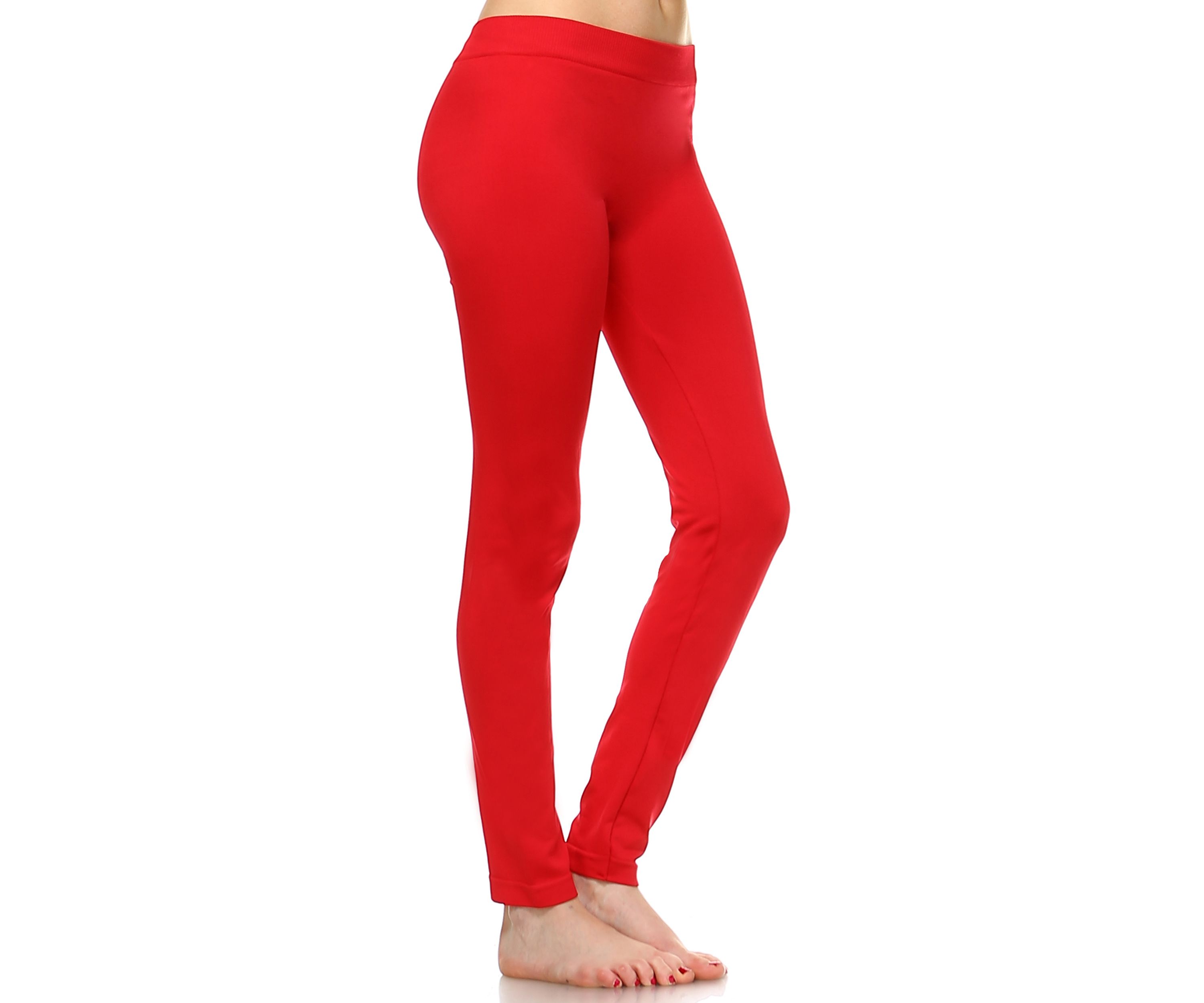 Womens Solid Leggings
