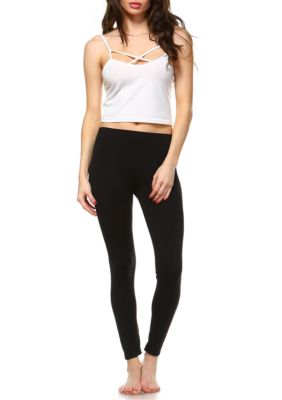 Women's Solid Leggings