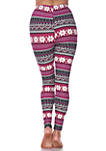 Womens One Size Fits Most Printed Leggings