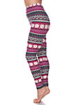 Womens One Size Fits Most Printed Leggings