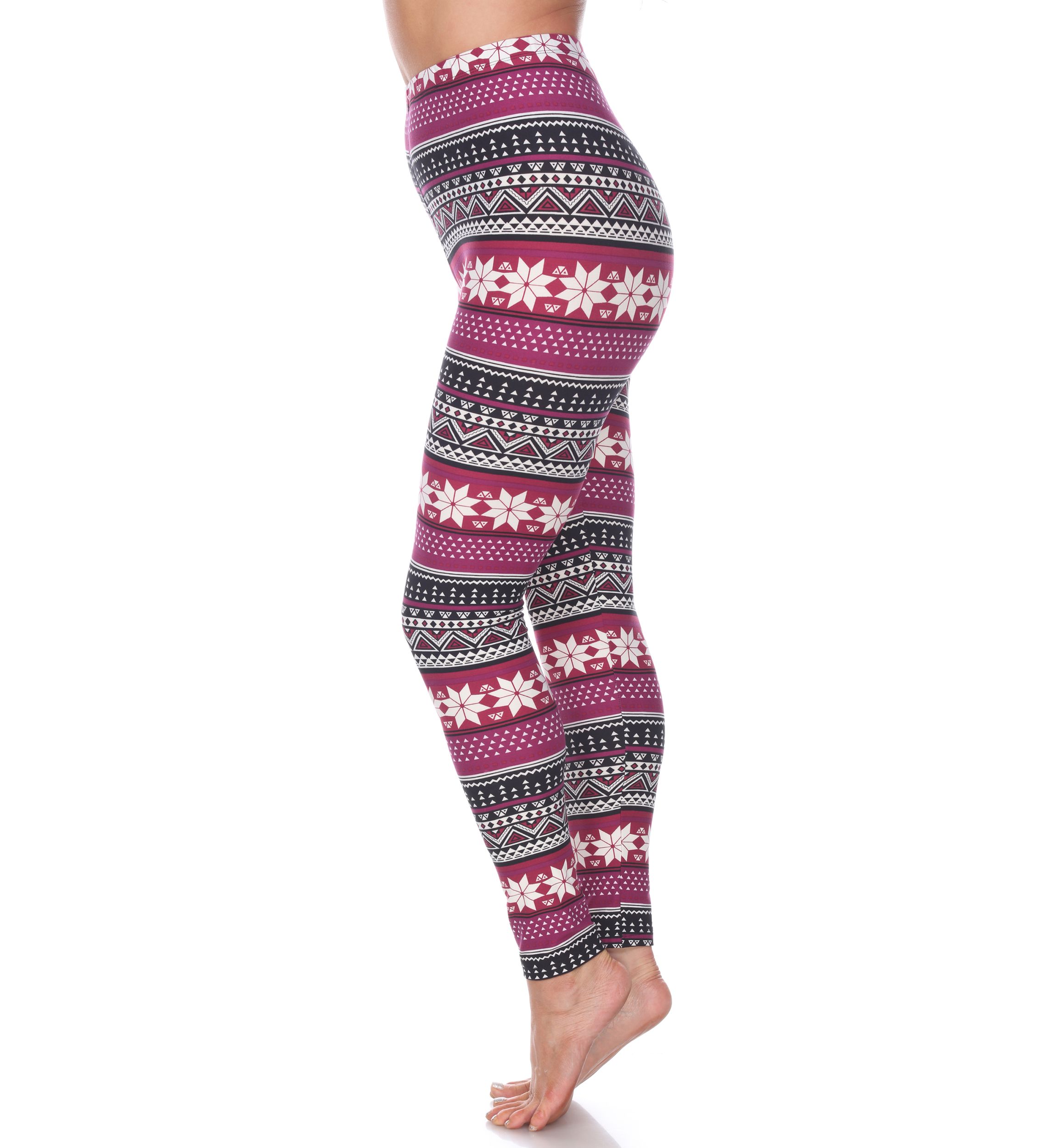 Womens One Size Fits Most Printed Leggings