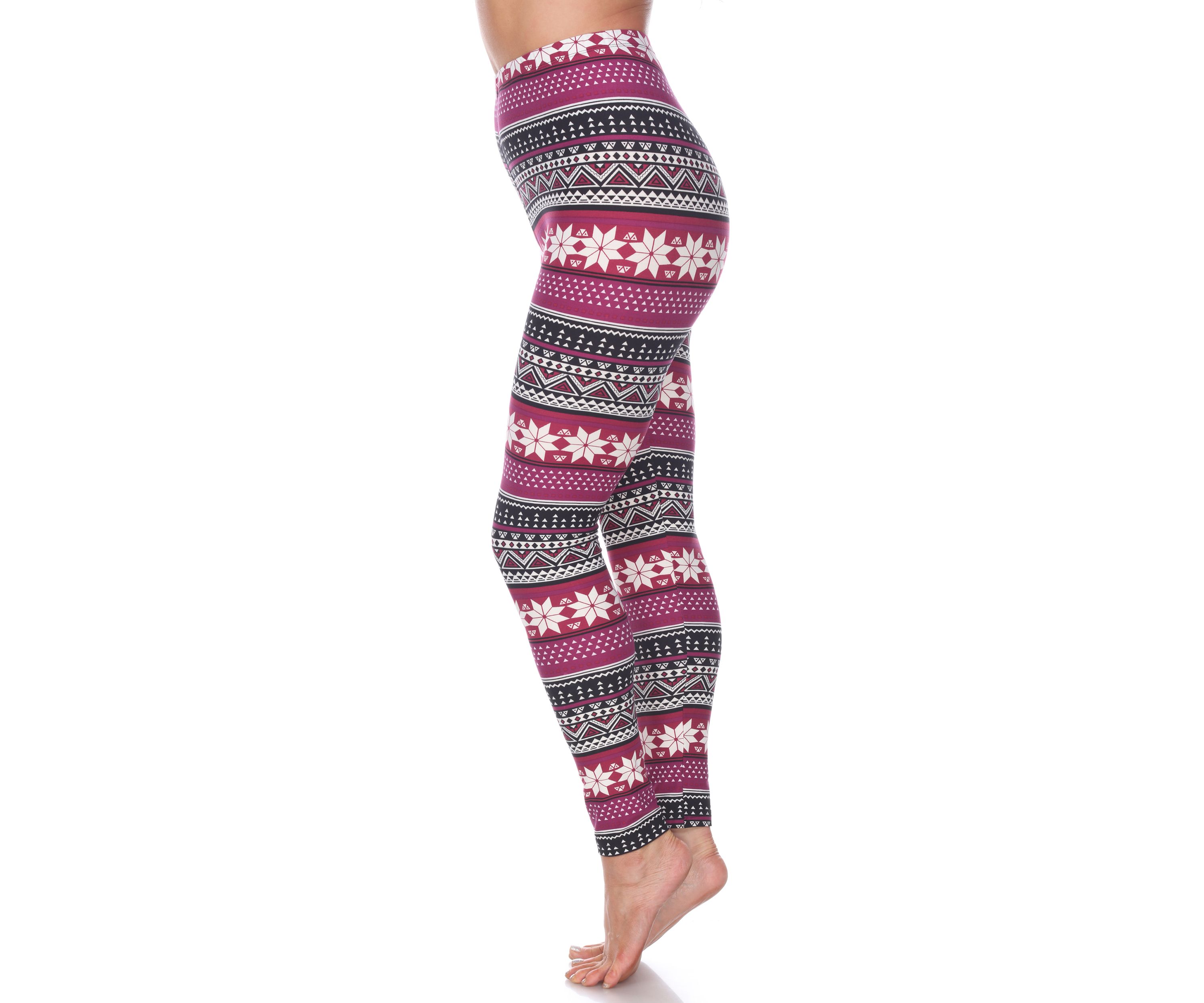 Womens One Size Fits Most Printed Leggings