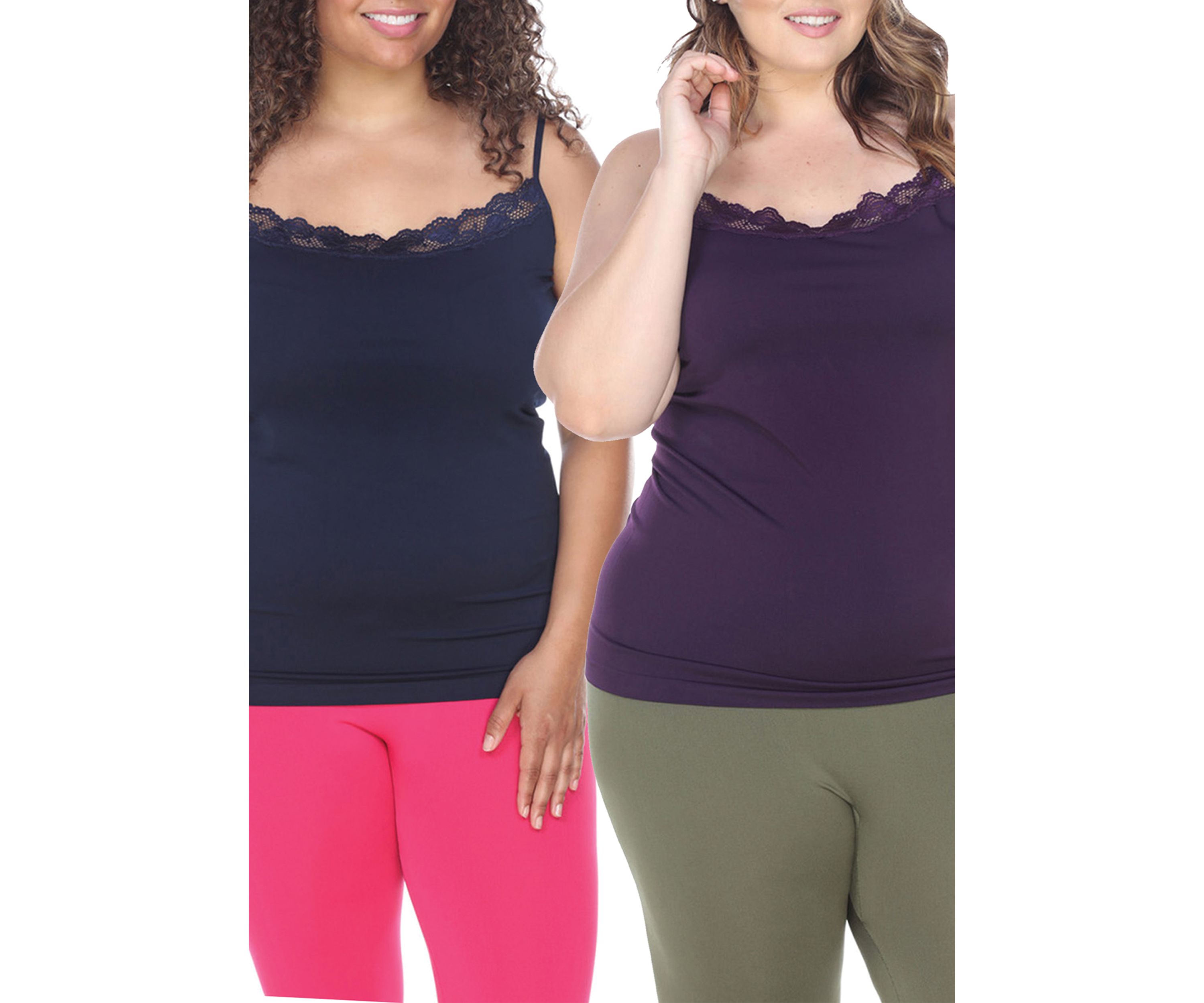 Plus Size Tank Tops Pack of 2