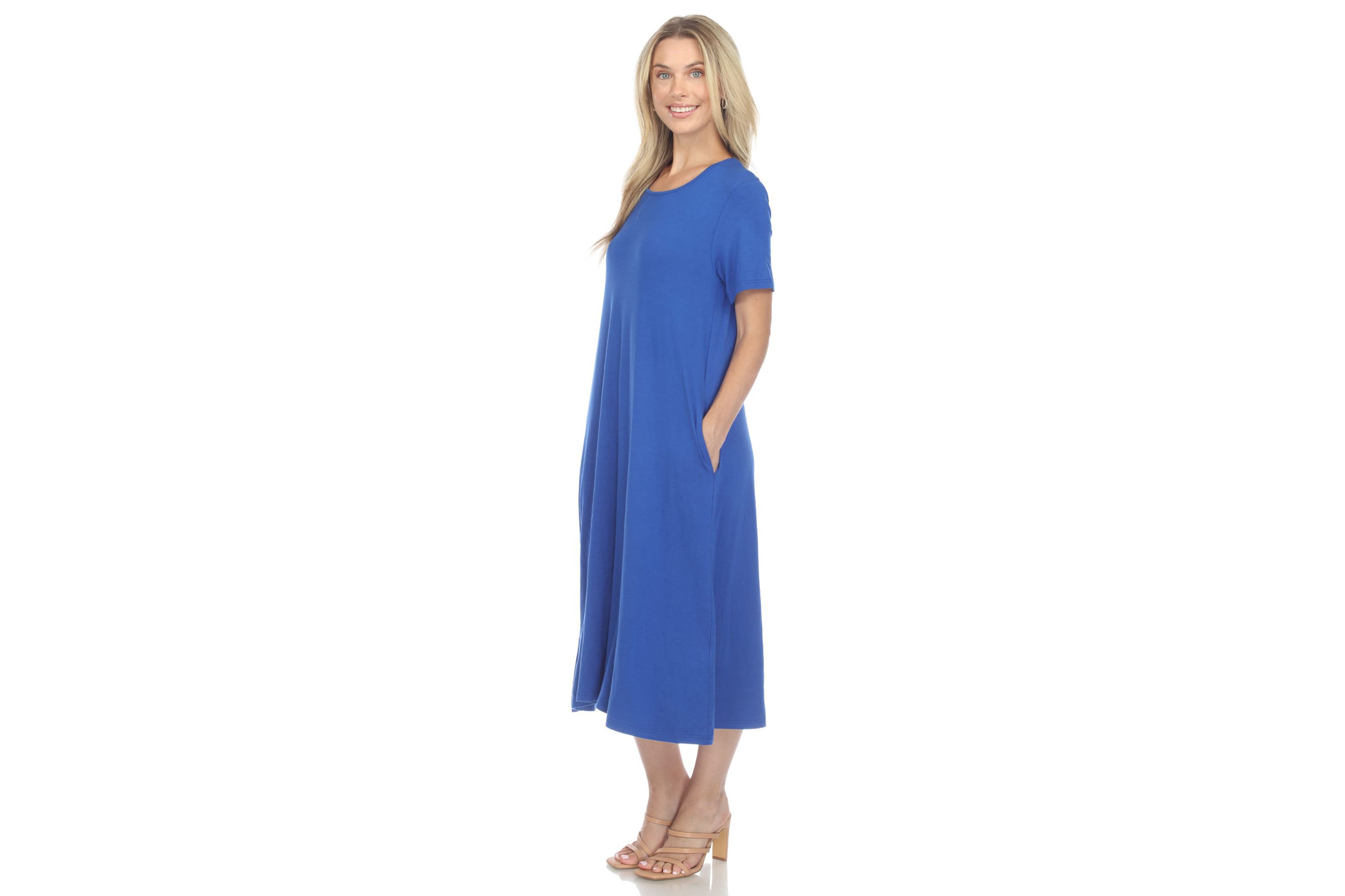 Short Sleeve Midi Dress