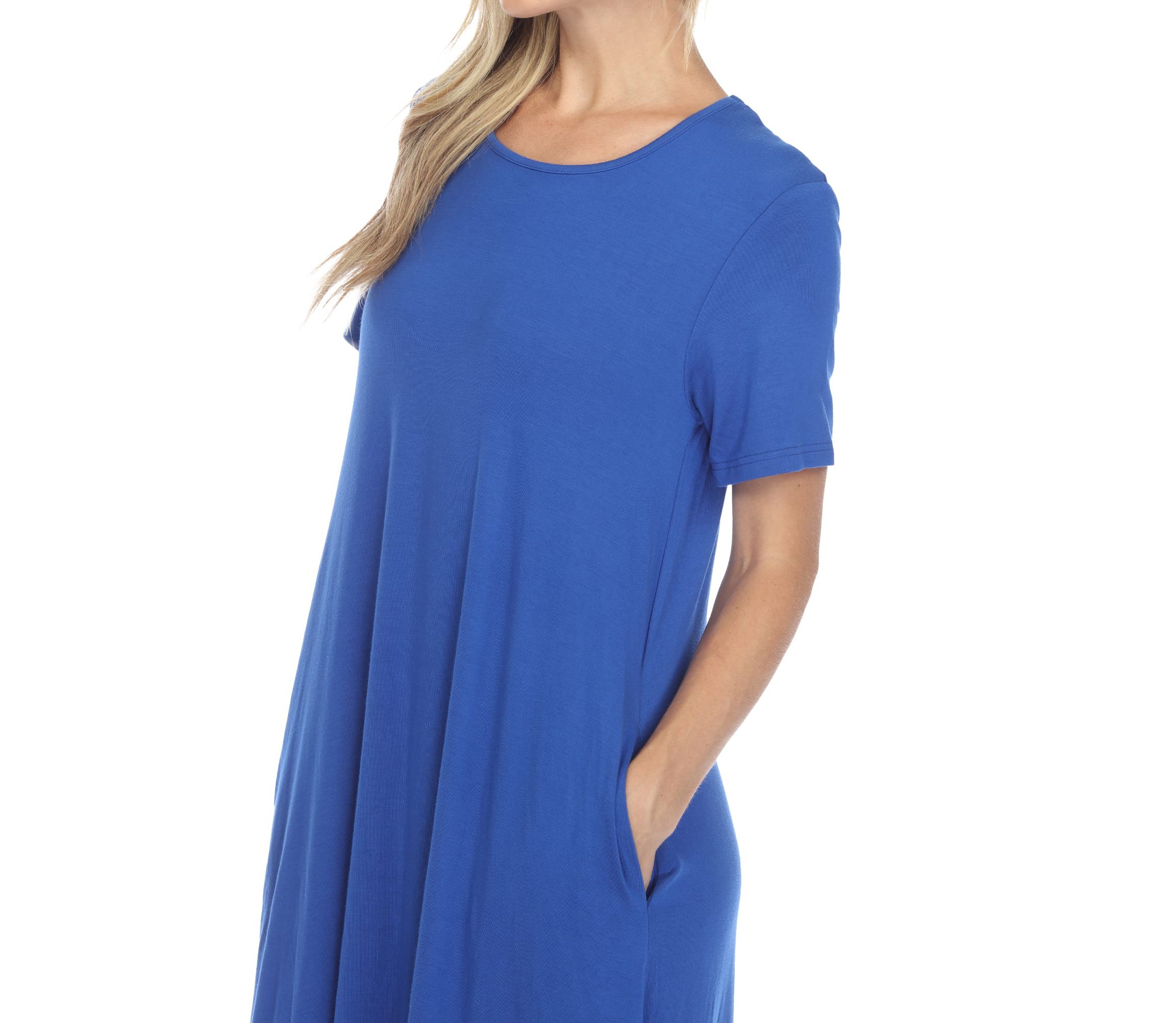 Short Sleeve Midi Dress