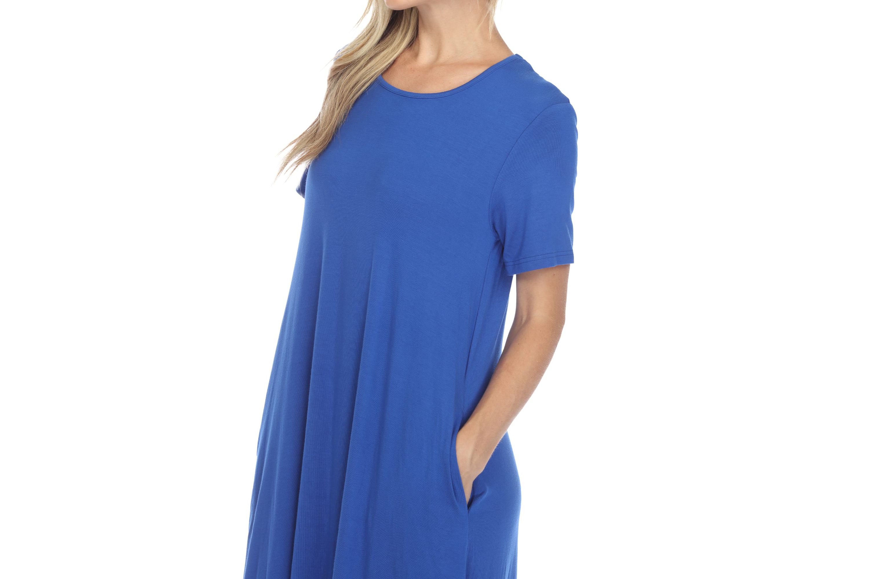 Short Sleeve Midi Dress