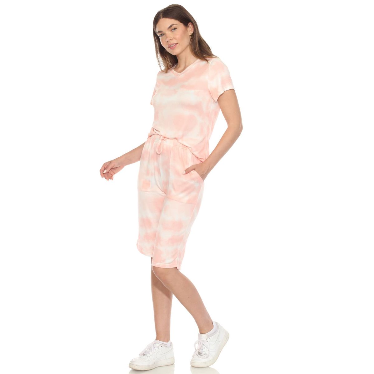 Womens Soft Capri Pajama Lounge Set