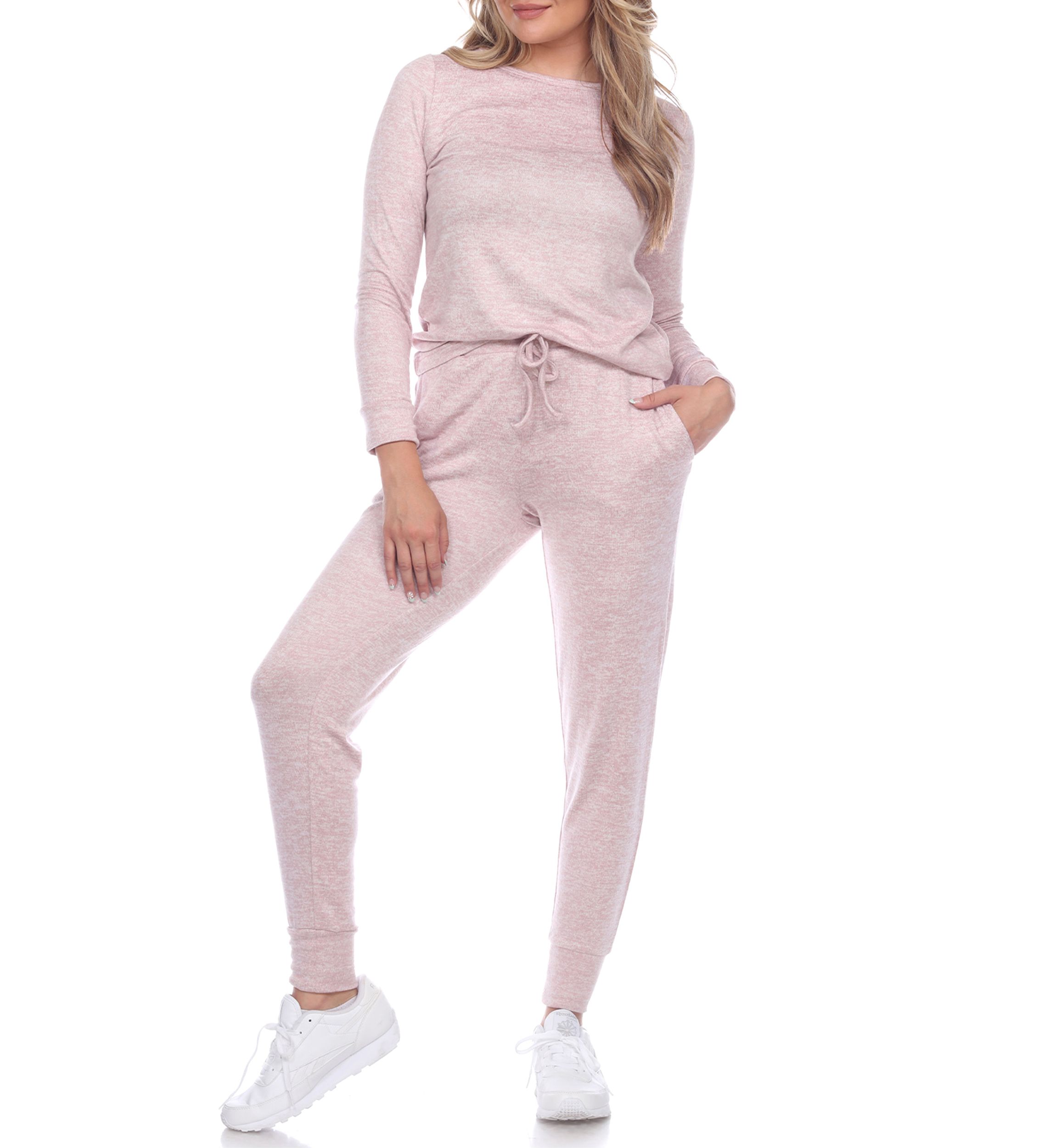 White Mark 2 Piece Loungewear Set