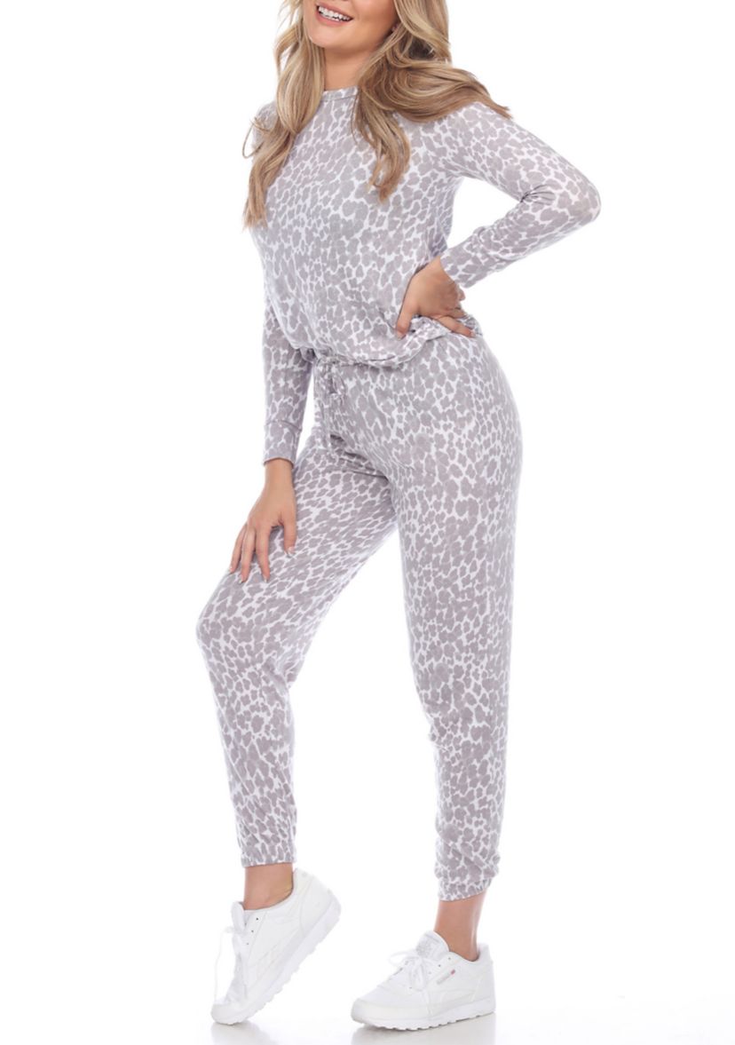 Leopard Lounge Set