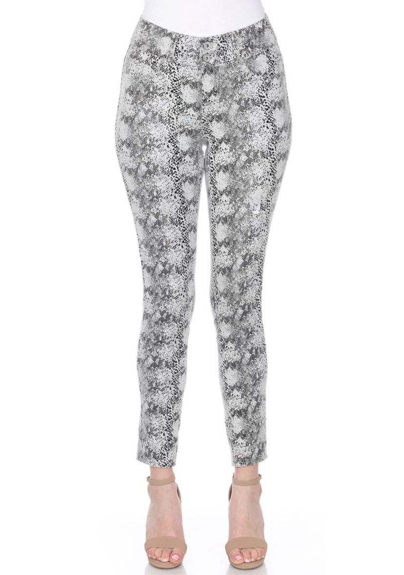 Snake Print Pants