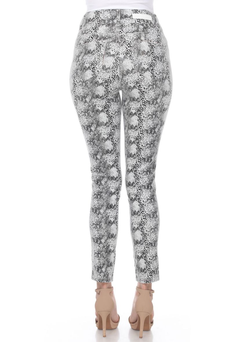 Snake Print Pants