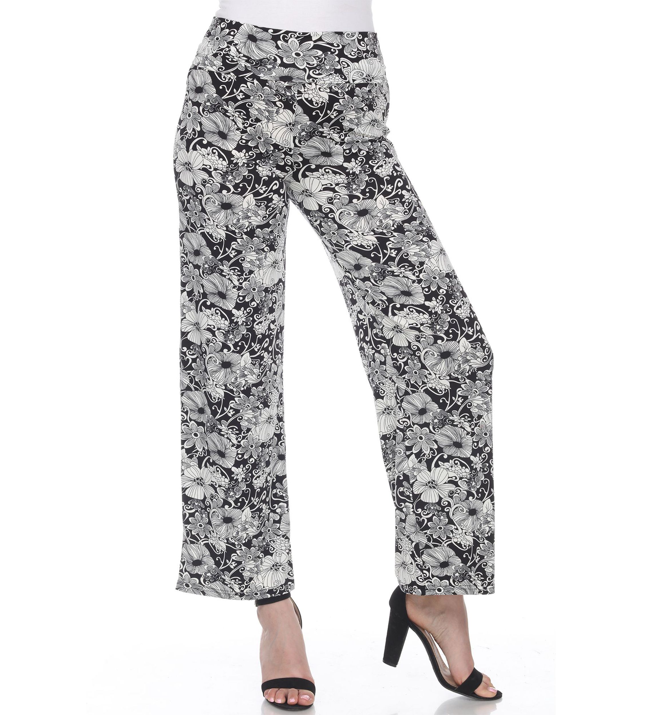 Floral Paisley Palazzo Pants