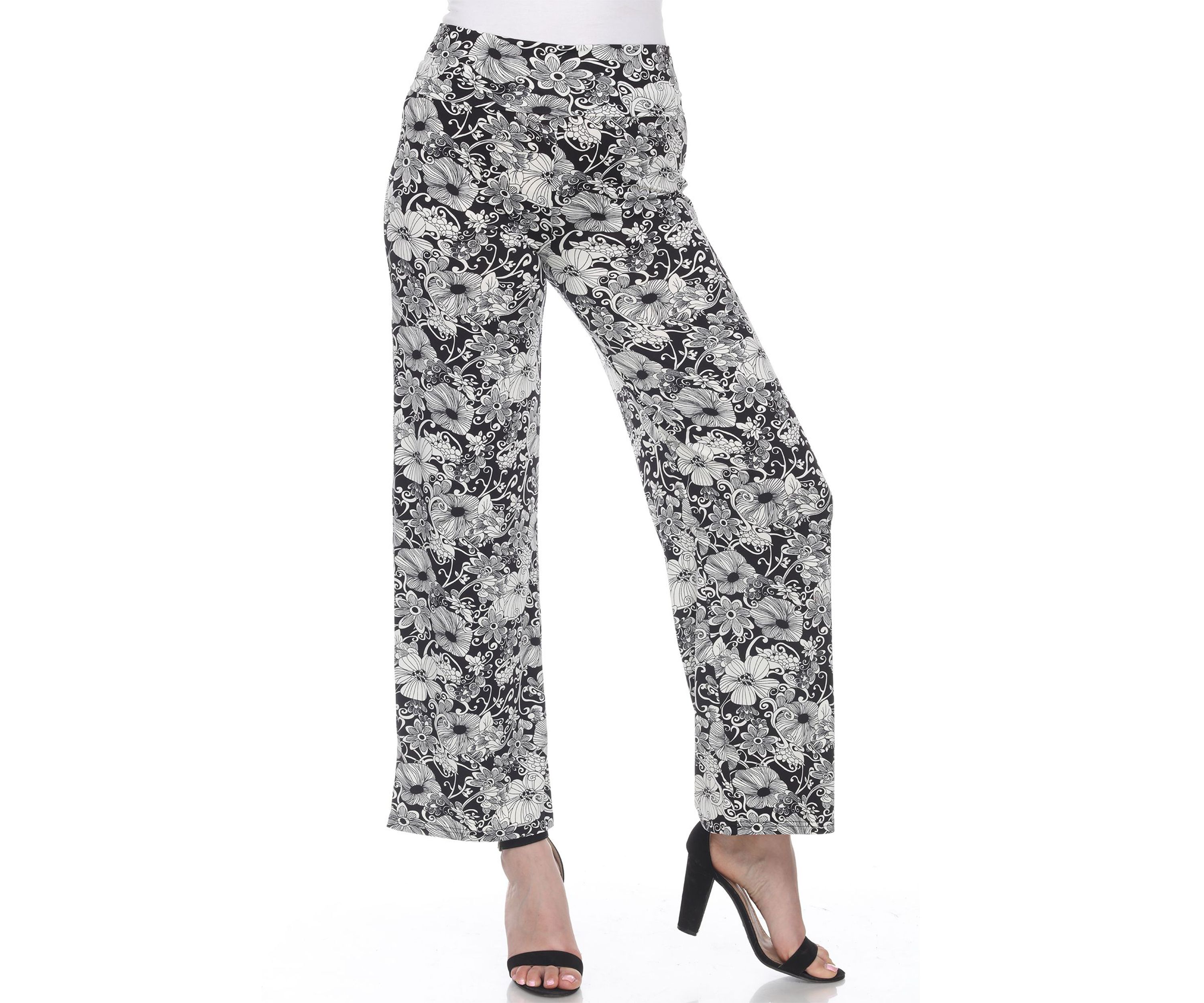 Floral Paisley Palazzo Pants