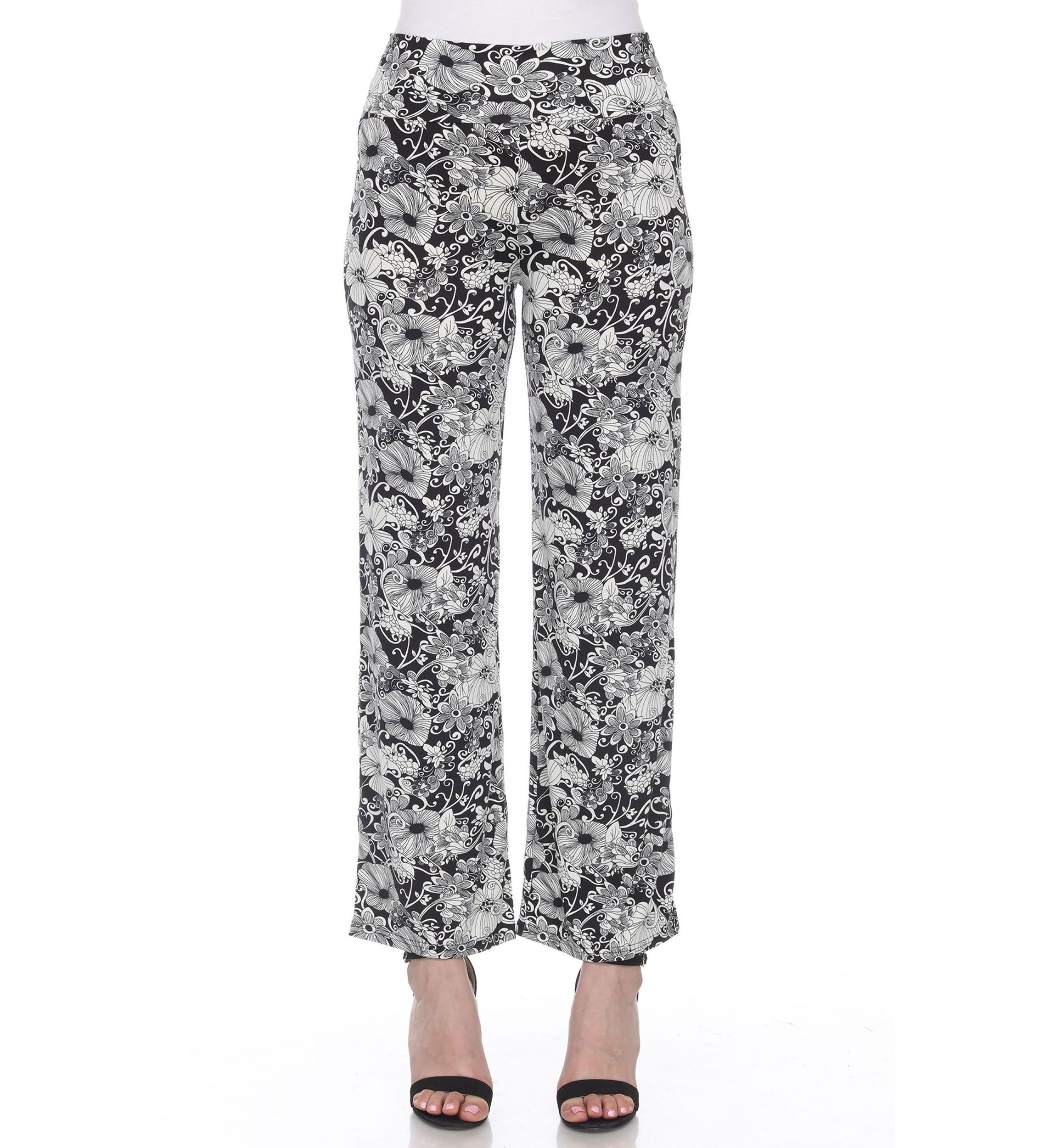 Floral Paisley Palazzo Pants