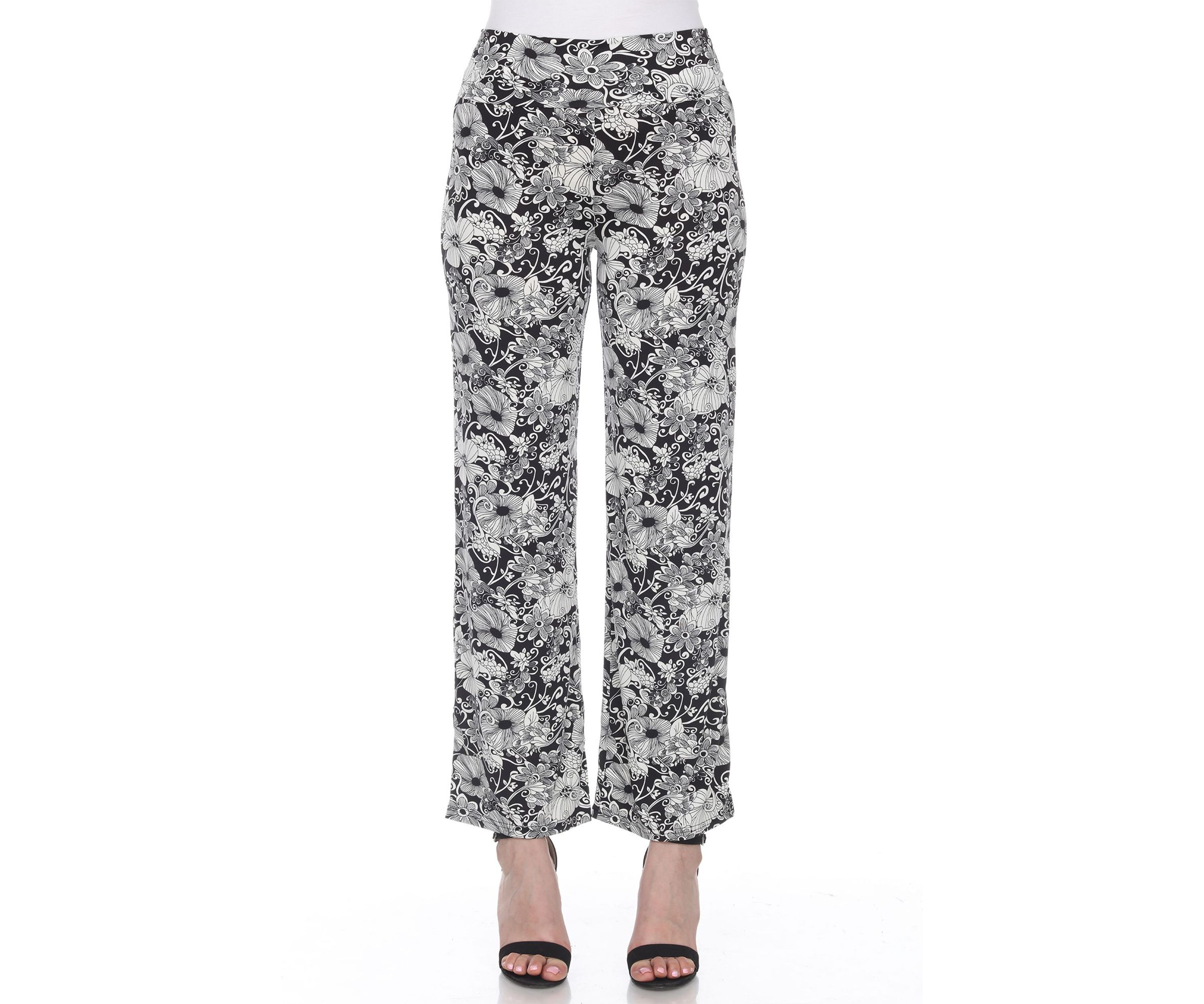 Floral Paisley Palazzo Pants