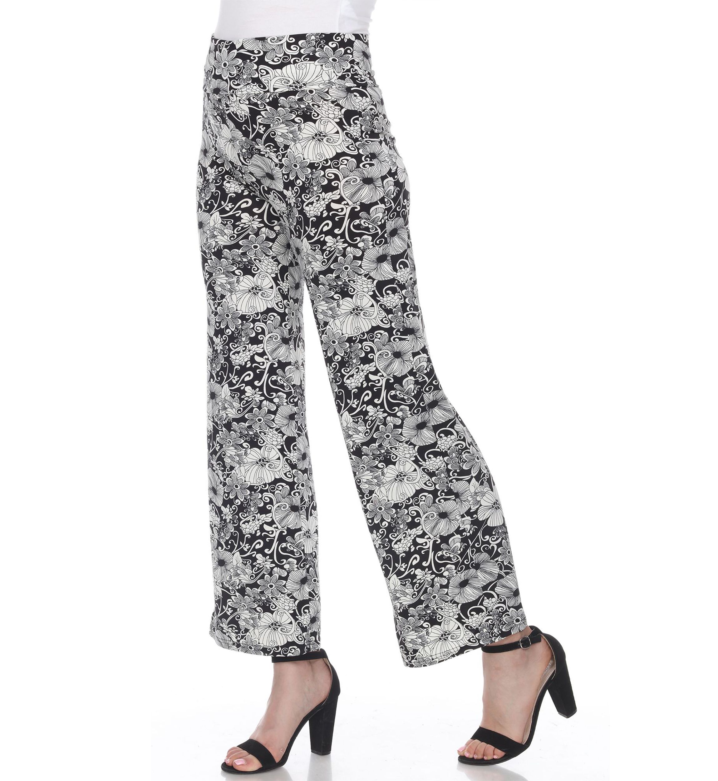 Floral Paisley Palazzo Pants