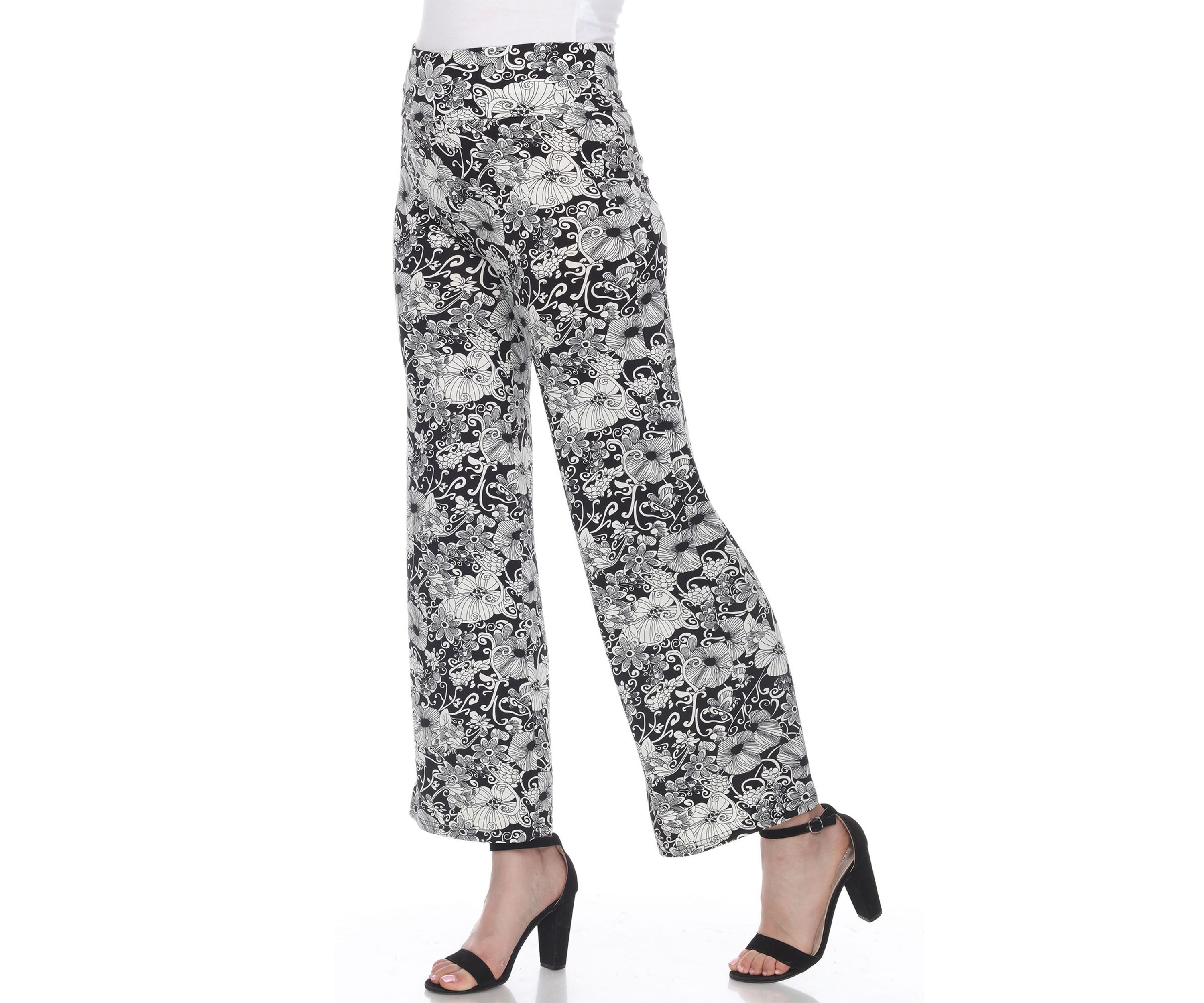Floral Paisley Palazzo Pants