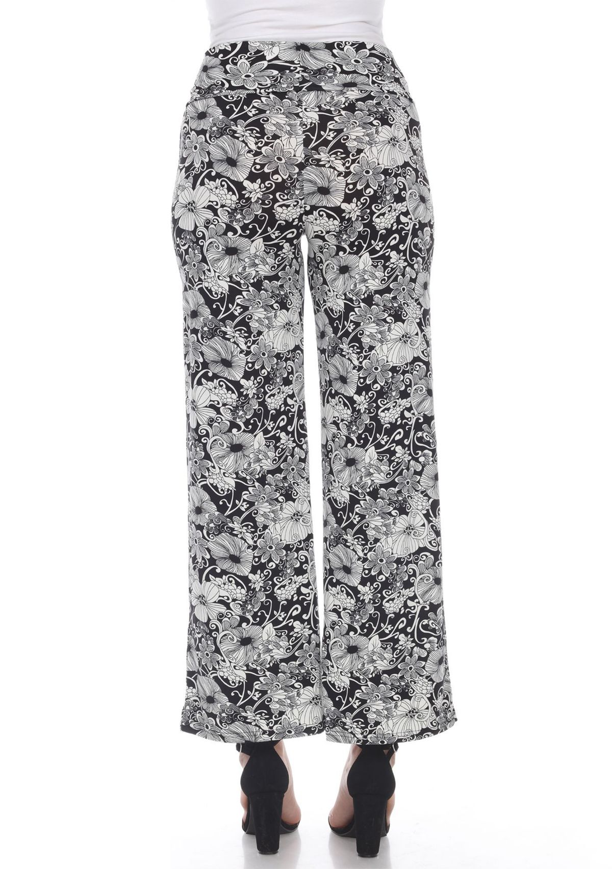Floral Paisley Palazzo Pants