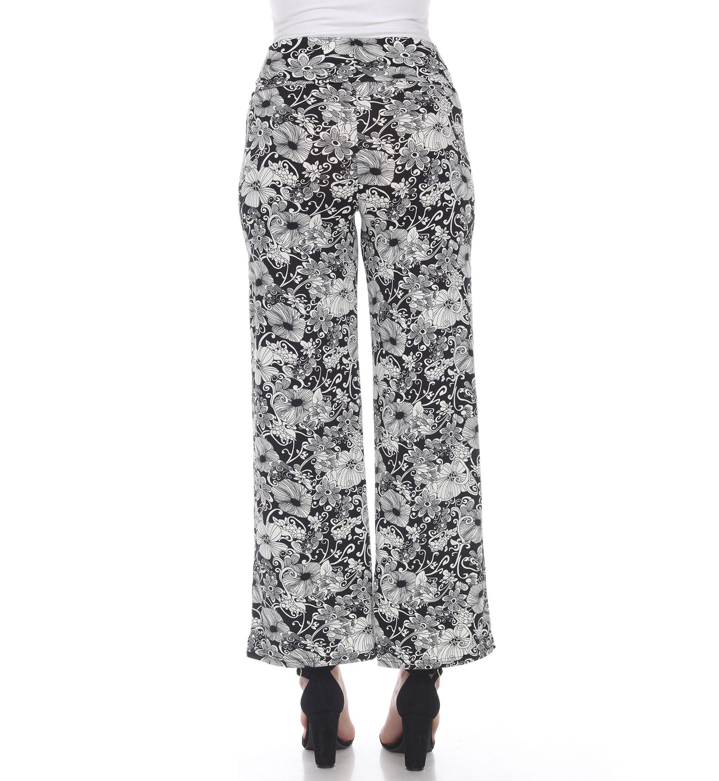 Floral Paisley Palazzo Pants