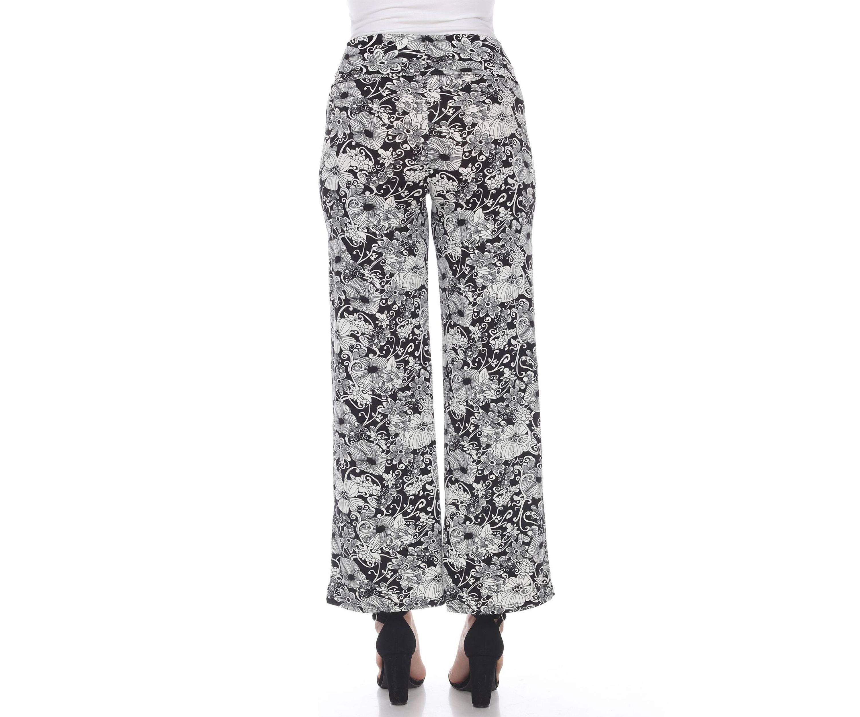 Floral Paisley Palazzo Pants