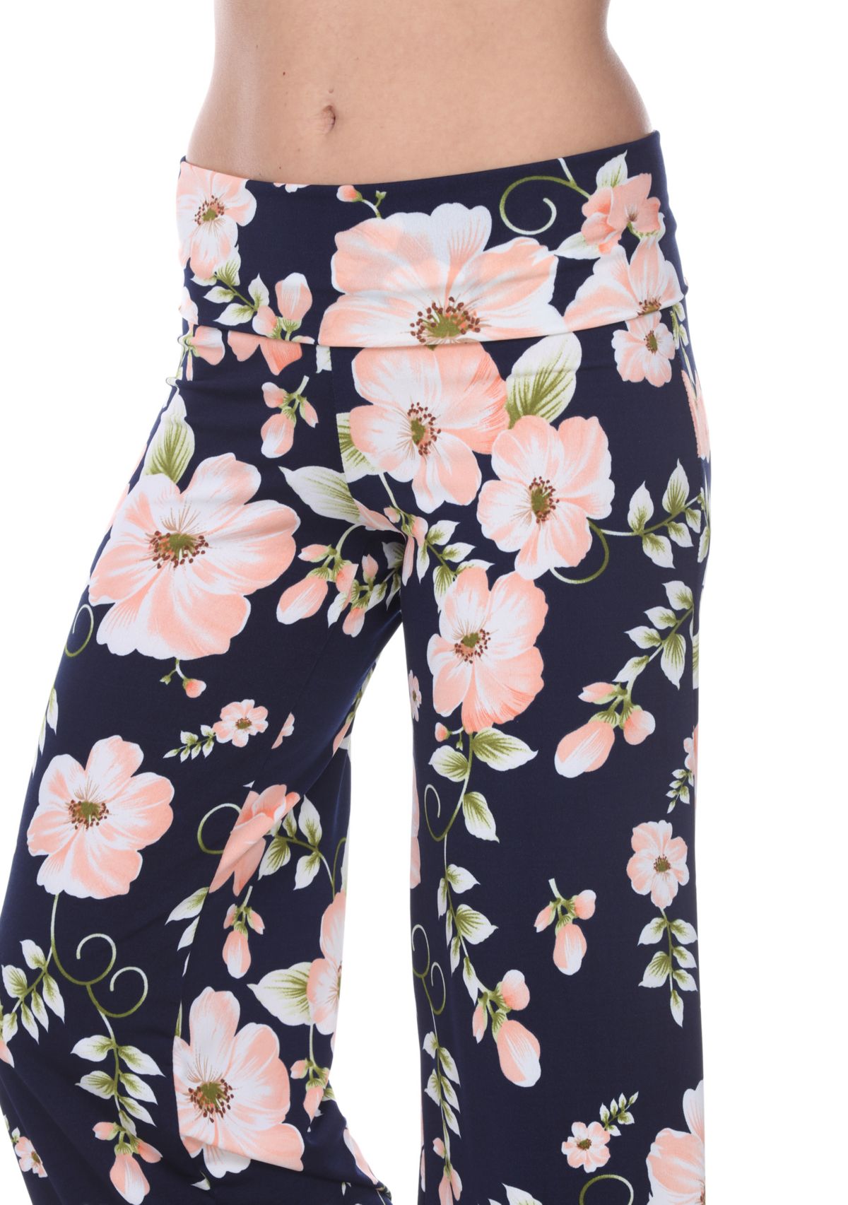 Flower Floral Print Palazzo Pants
