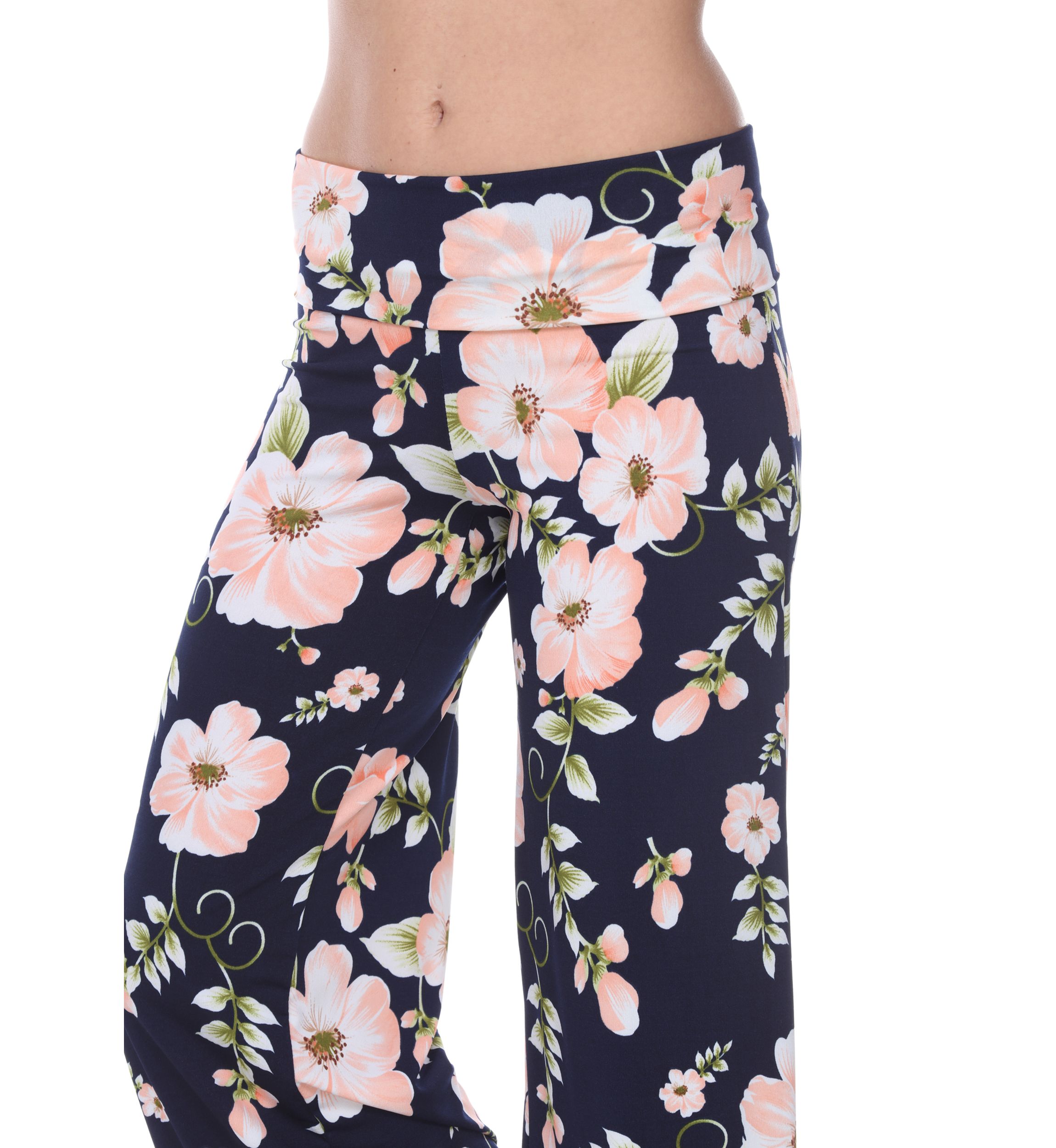 Flower Floral Print Palazzo Pants
