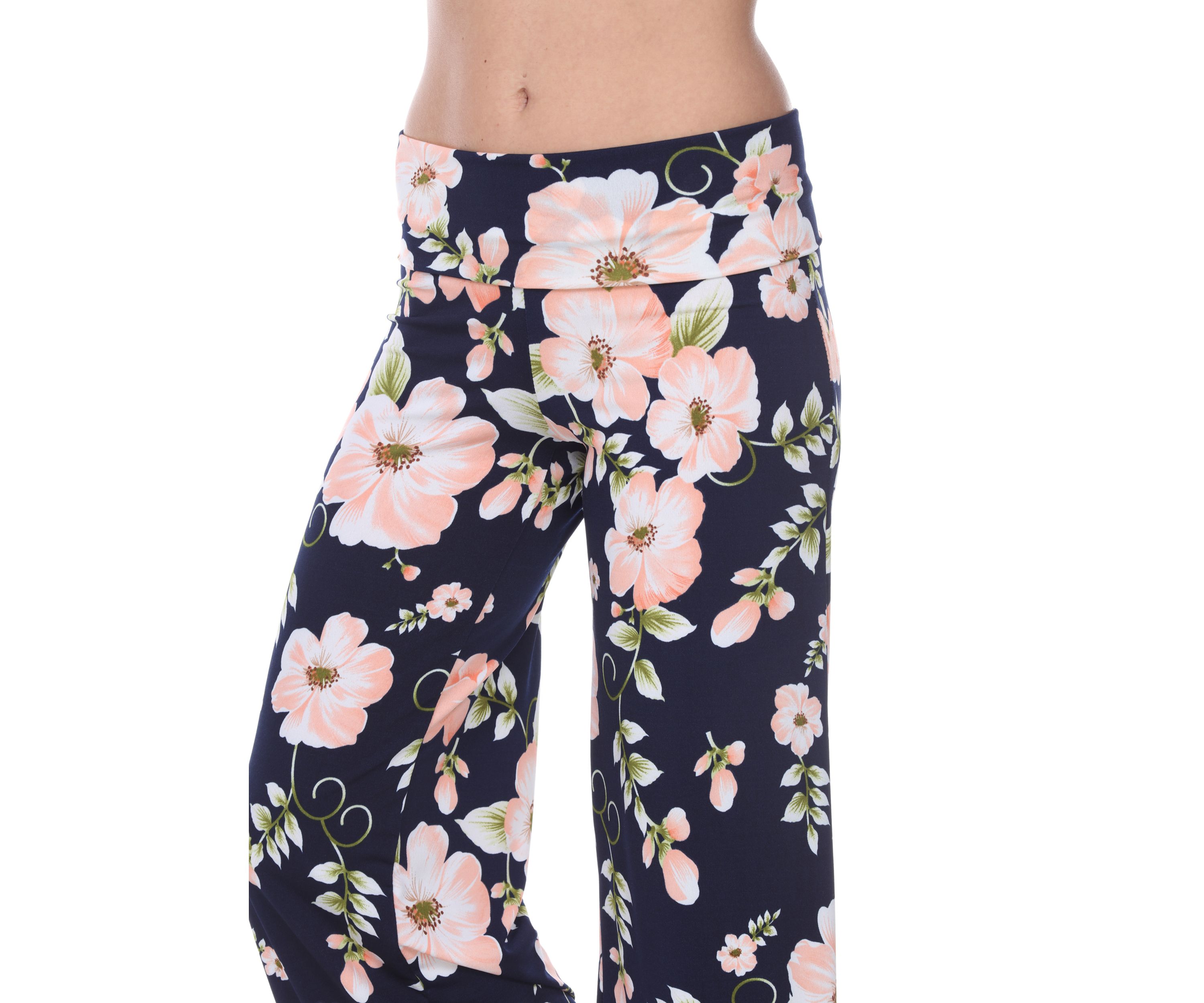 Flower Floral Print Palazzo Pants