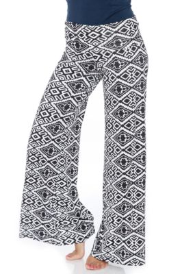 White Mark Women's Printed Palazzo Pants | belk