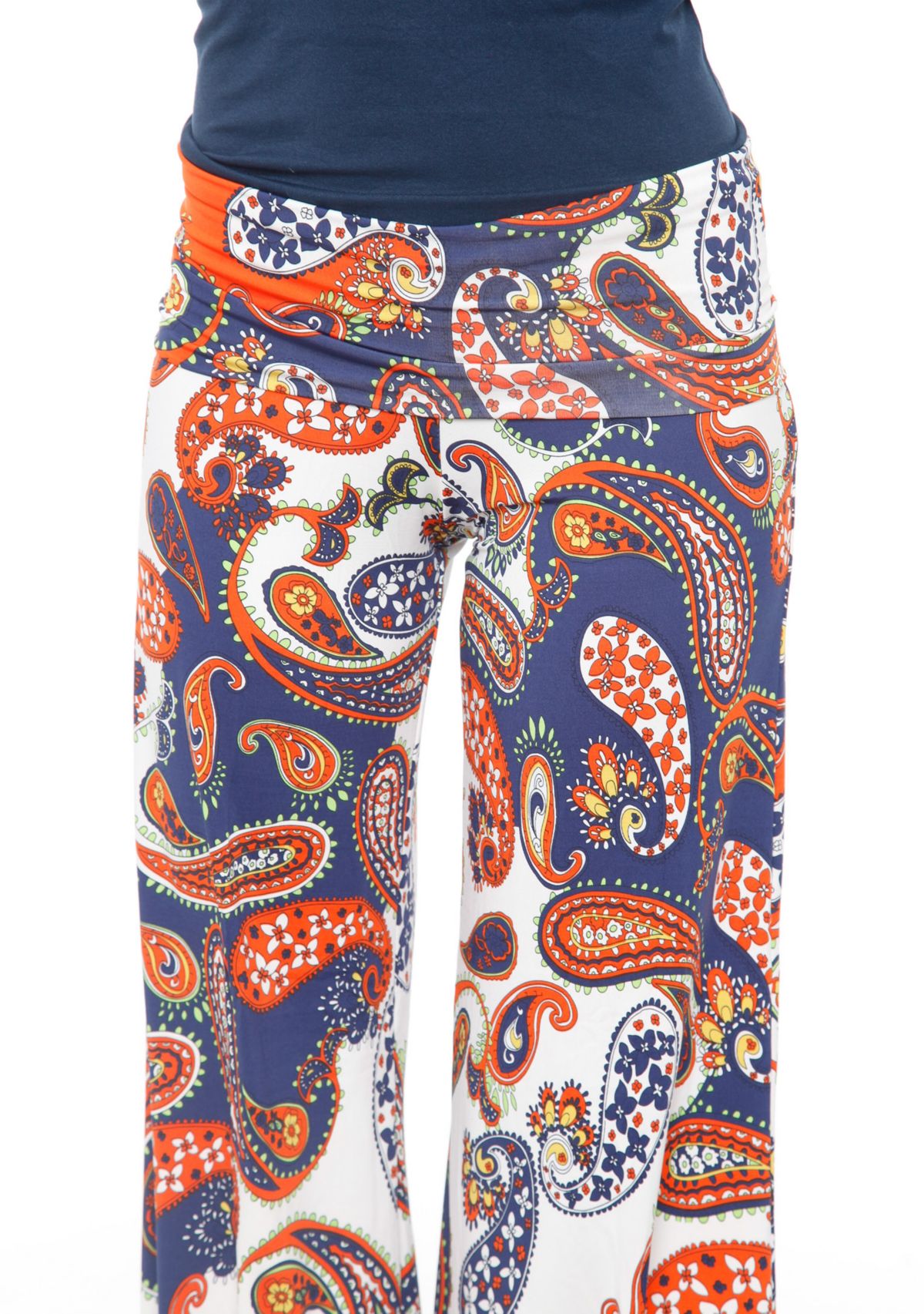 Womens Printed Palazzo Pants