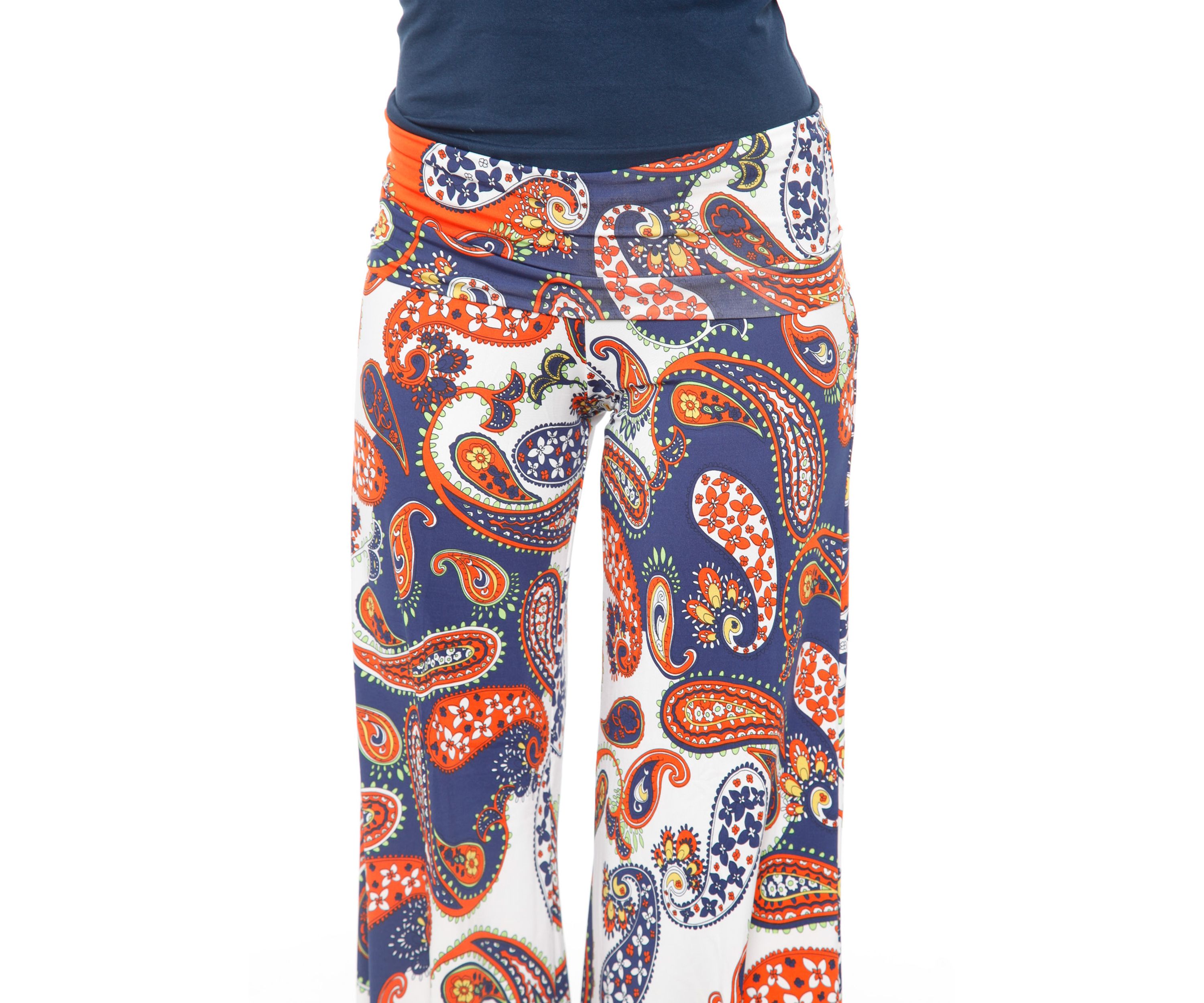 Womens Printed Palazzo Pants