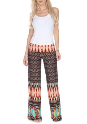 White Mark Women's Printed Palazzo Pants | belk