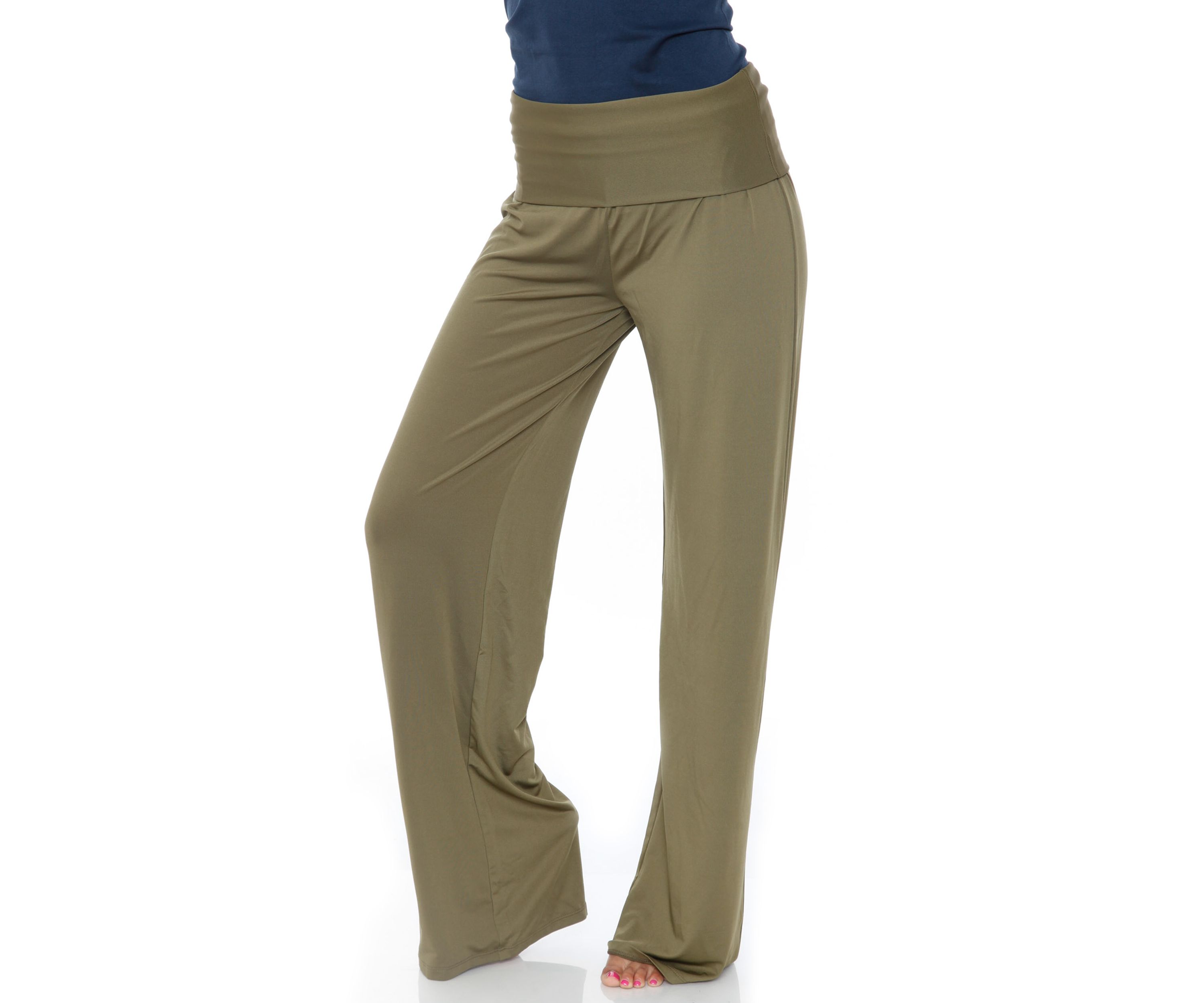 Solid Palazzo Pants