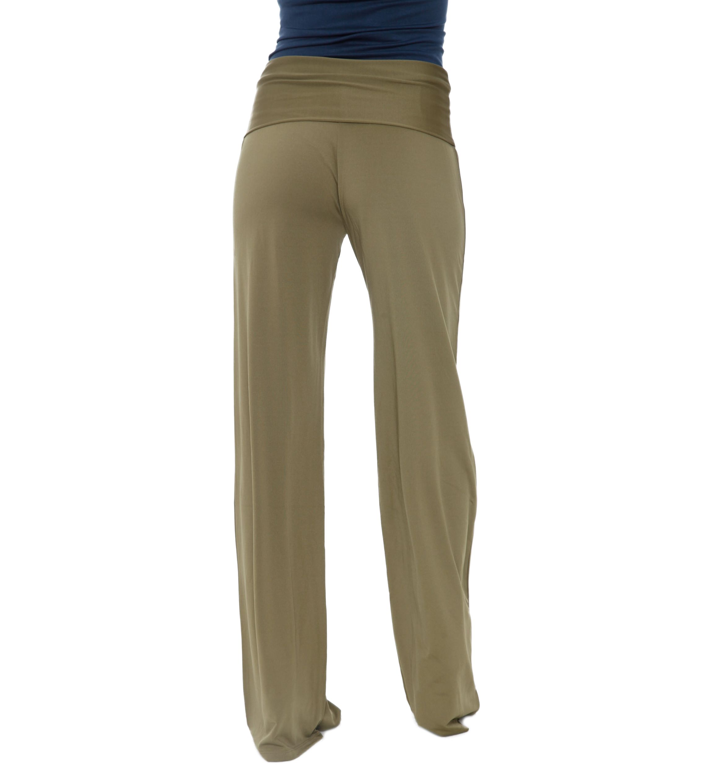Solid Palazzo Pants
