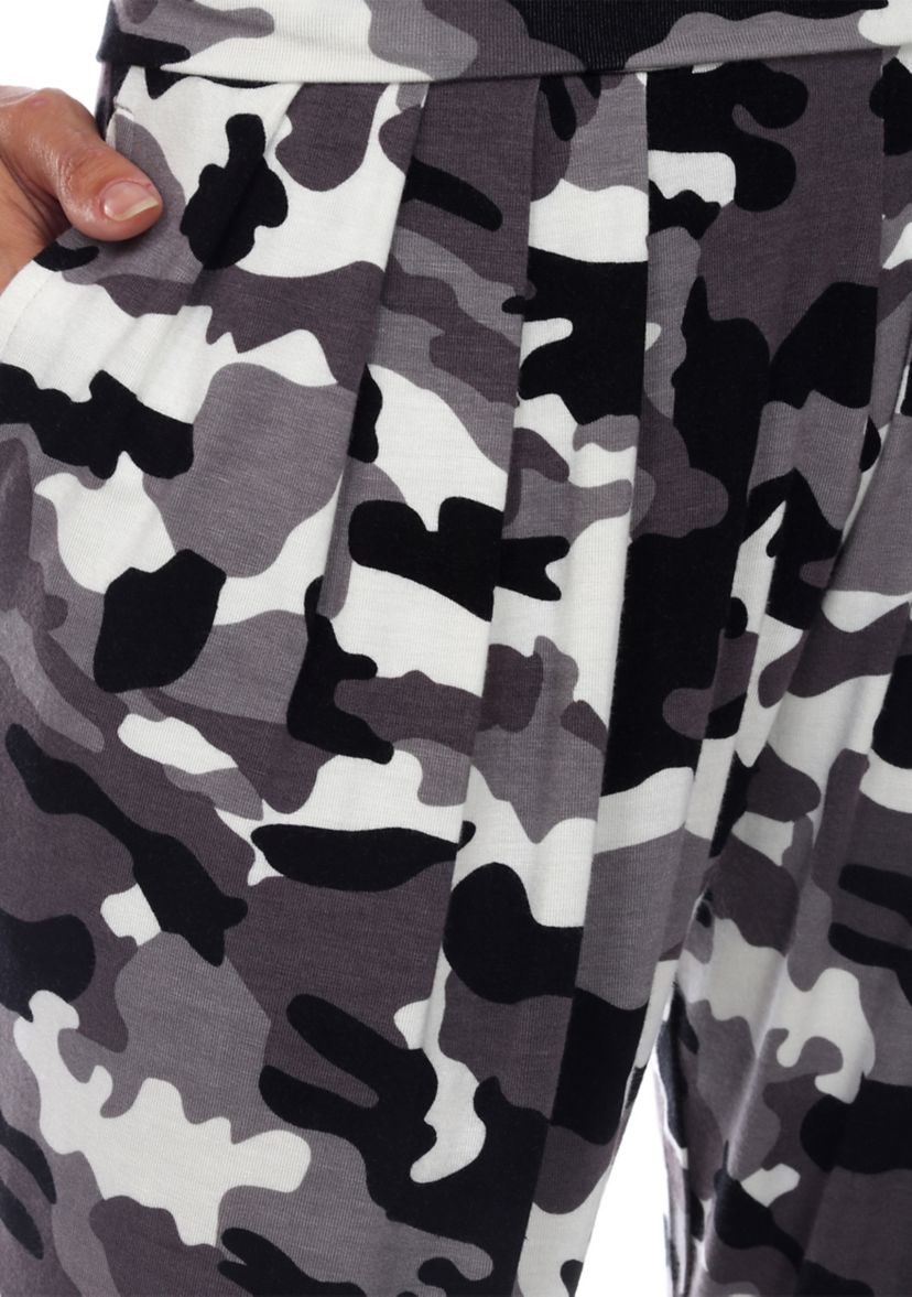 Camo Harem Pants 