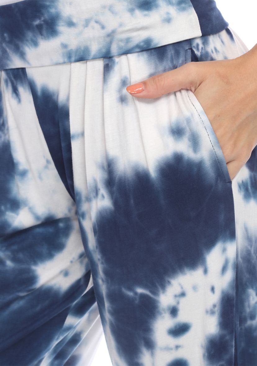 Womens Tie Dye Harem Pants 