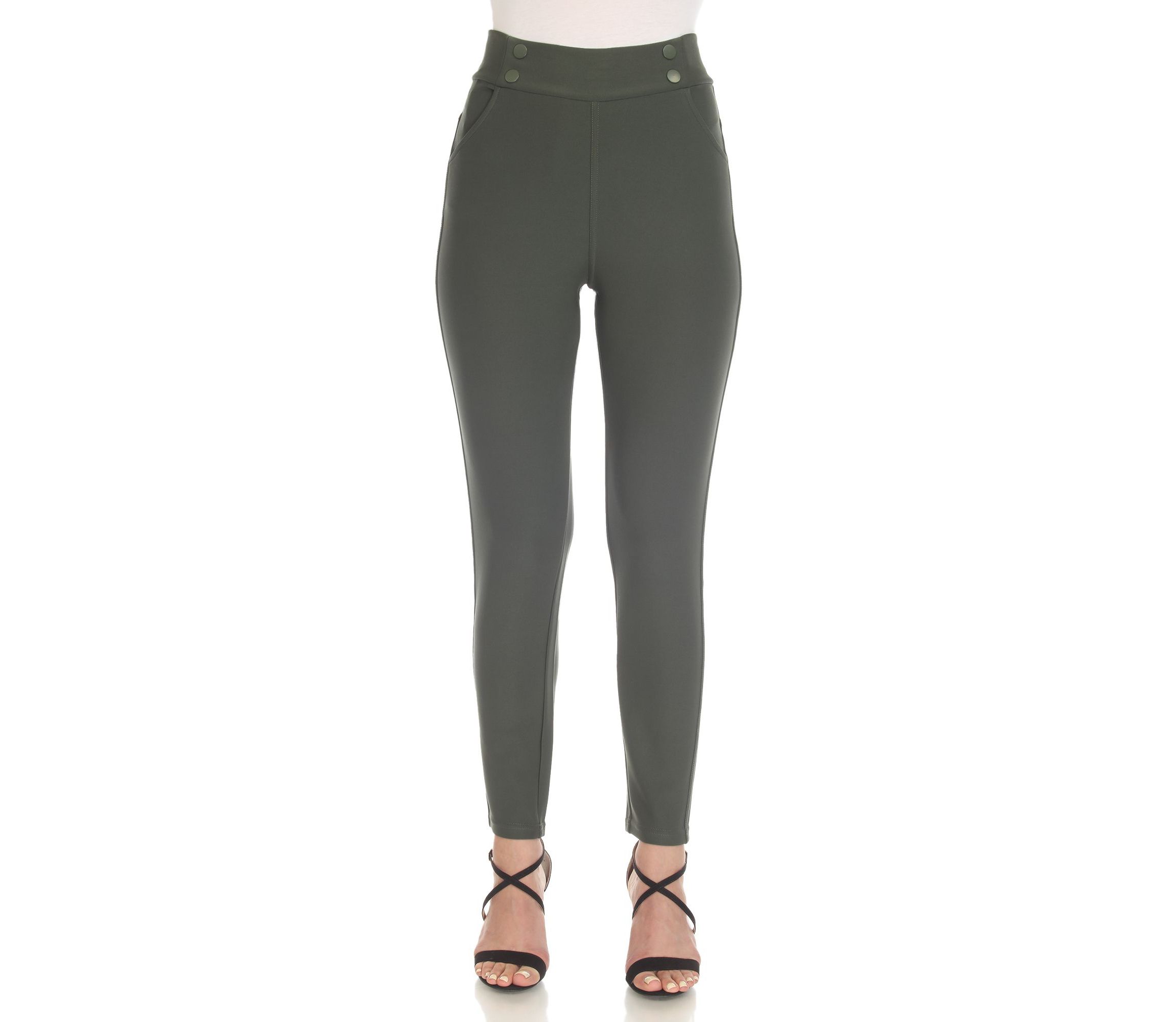 Super Soft Elastic Waistband Scuba Pants