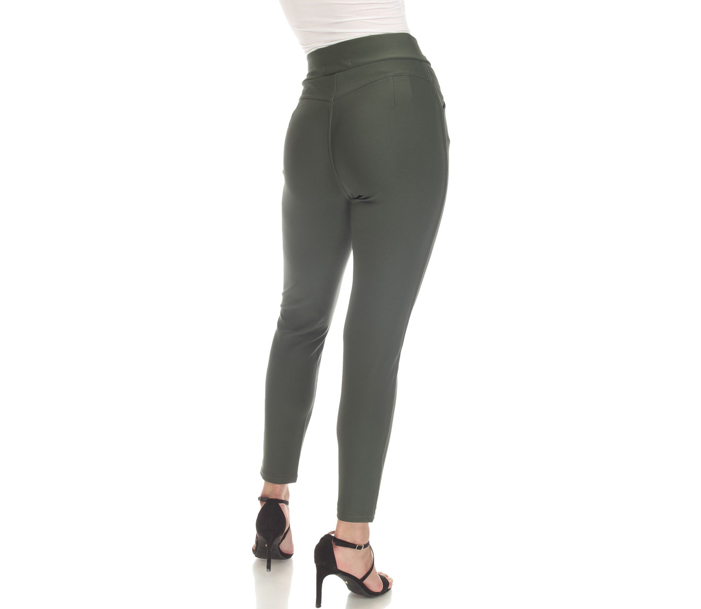 Super Soft Elastic Waistband Scuba Pants