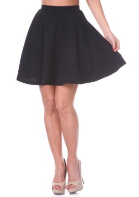 Plain Heidi Flare Skirt