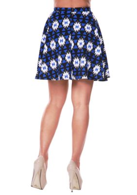 Triangles Flare Skirt