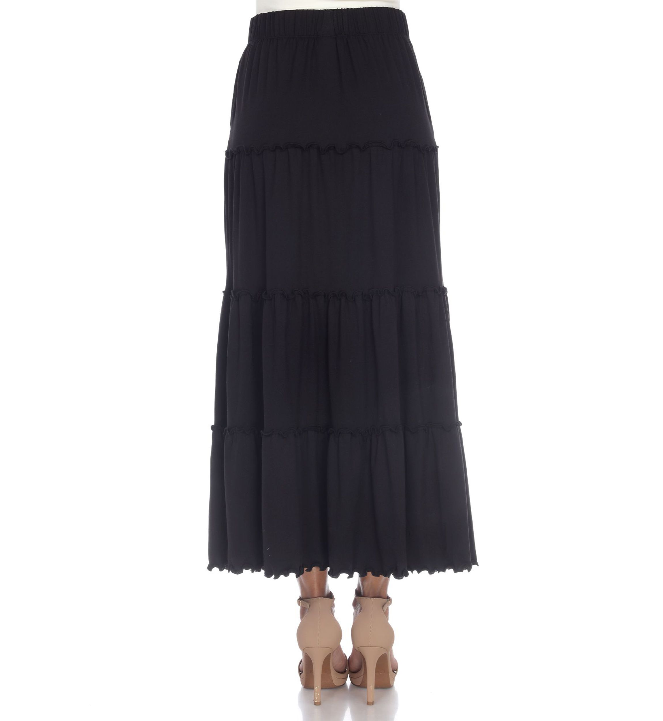 Tiered Maxi Skirt