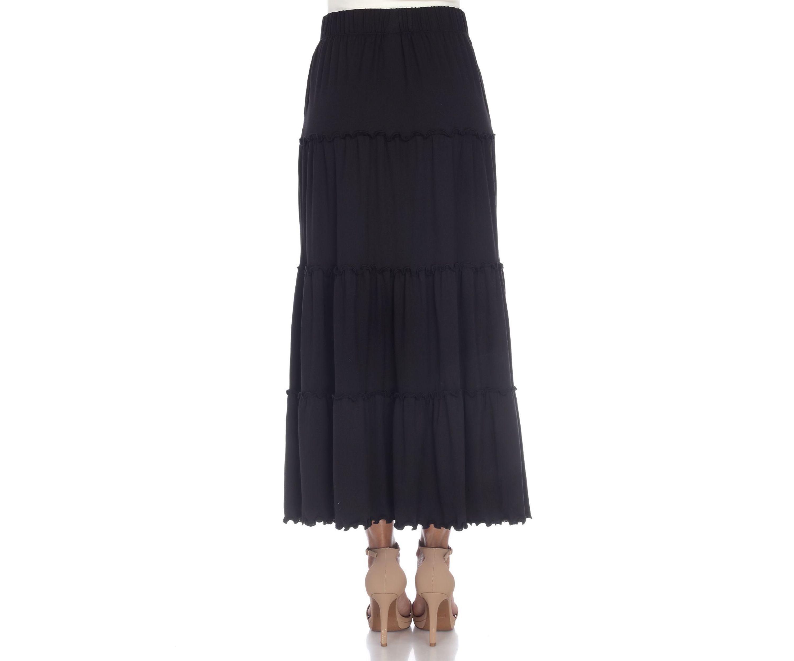 Tiered Maxi Skirt