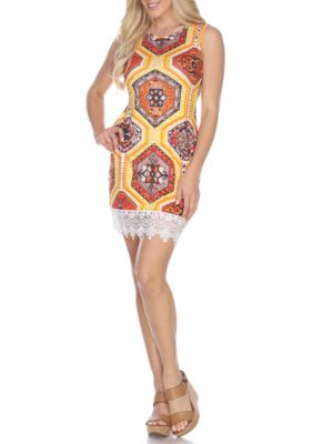 White Mark Women's Thea Dress