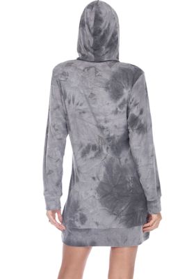 Women's Tie Dye Sweatshirt Dress