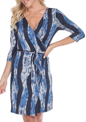 Women's Animal Wrap Dress