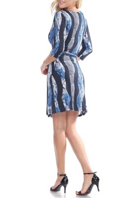 Women's Animal Wrap Dress