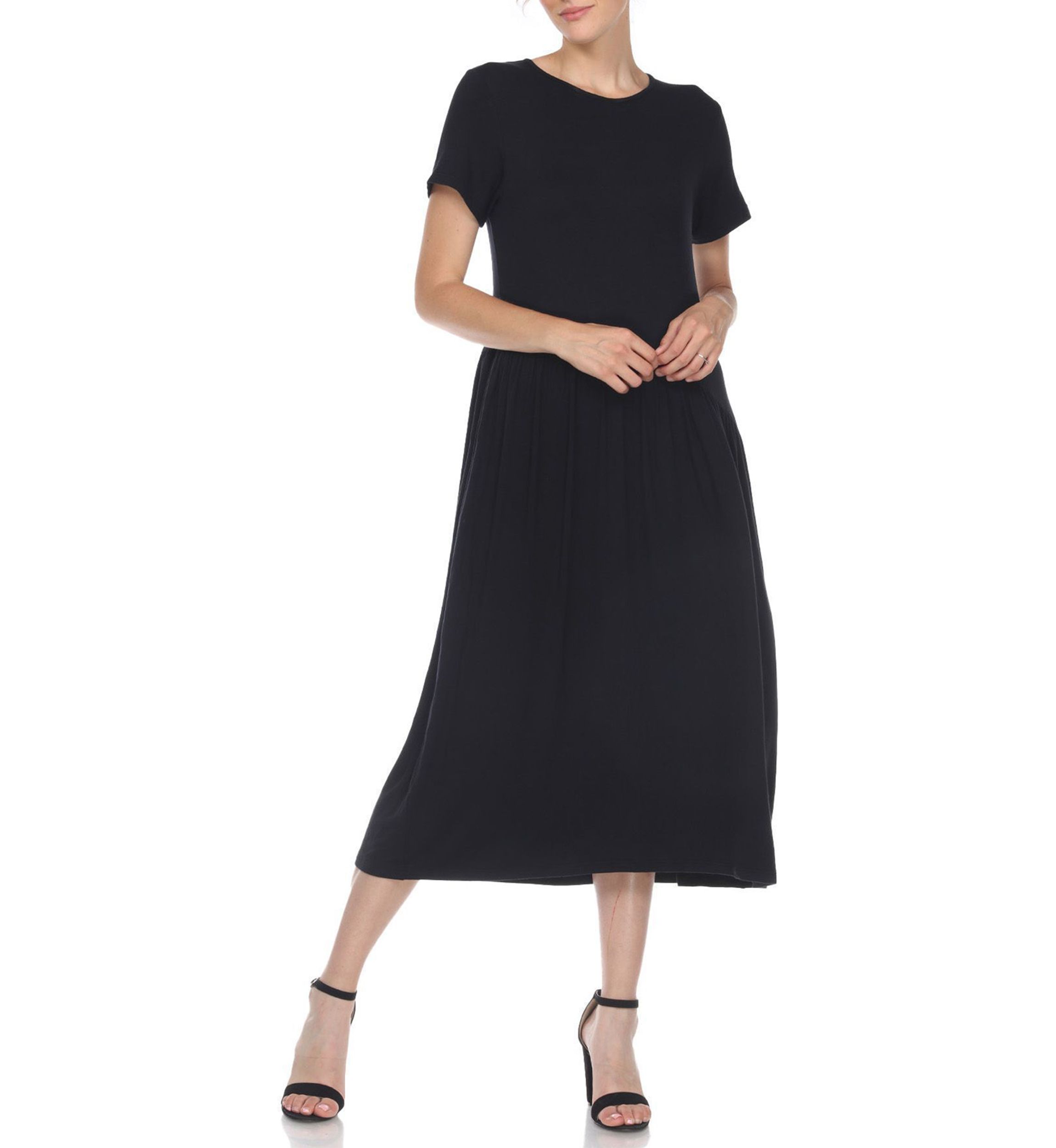 Short Sleeve Maxi Dress