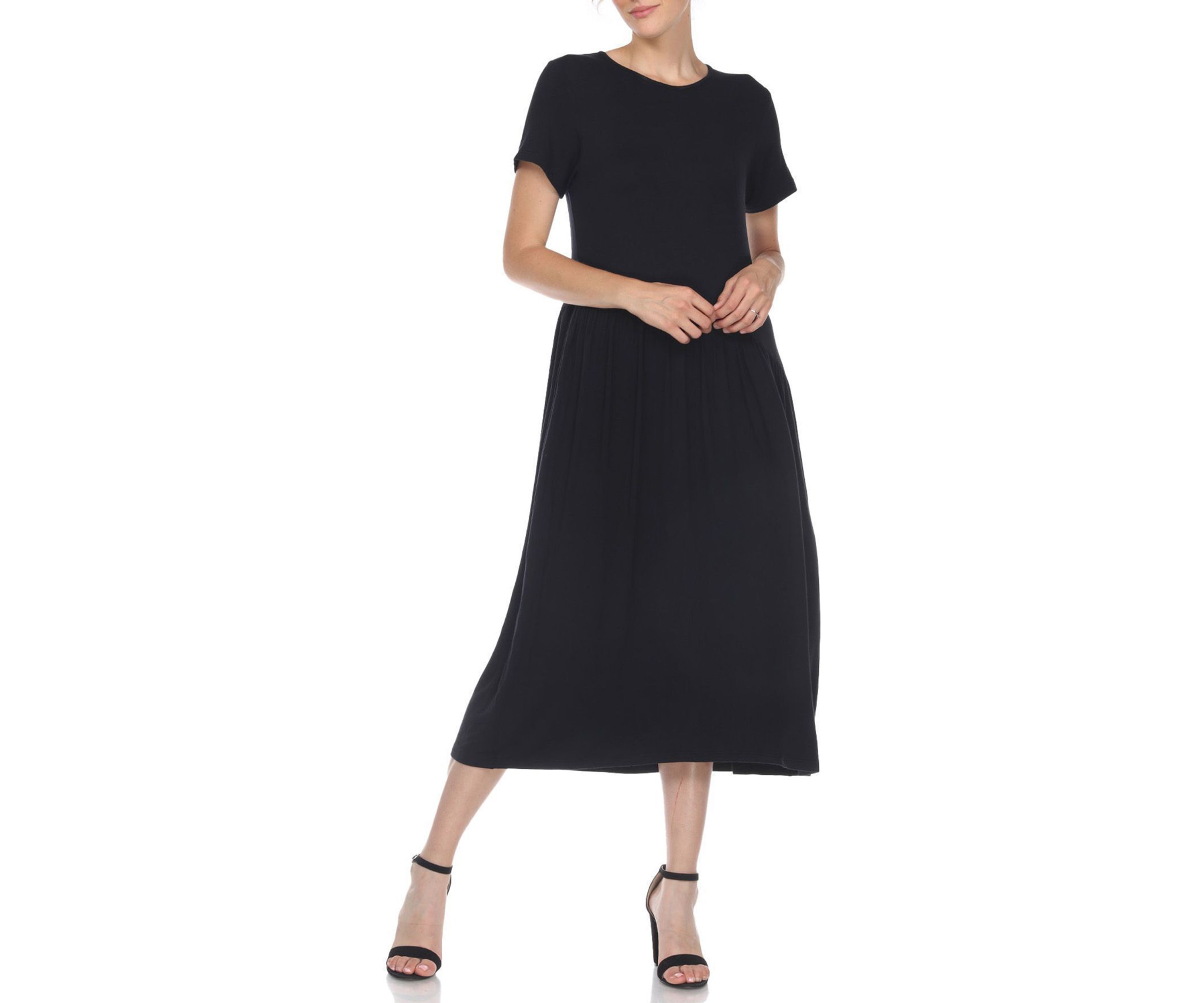 Short Sleeve Maxi Dress